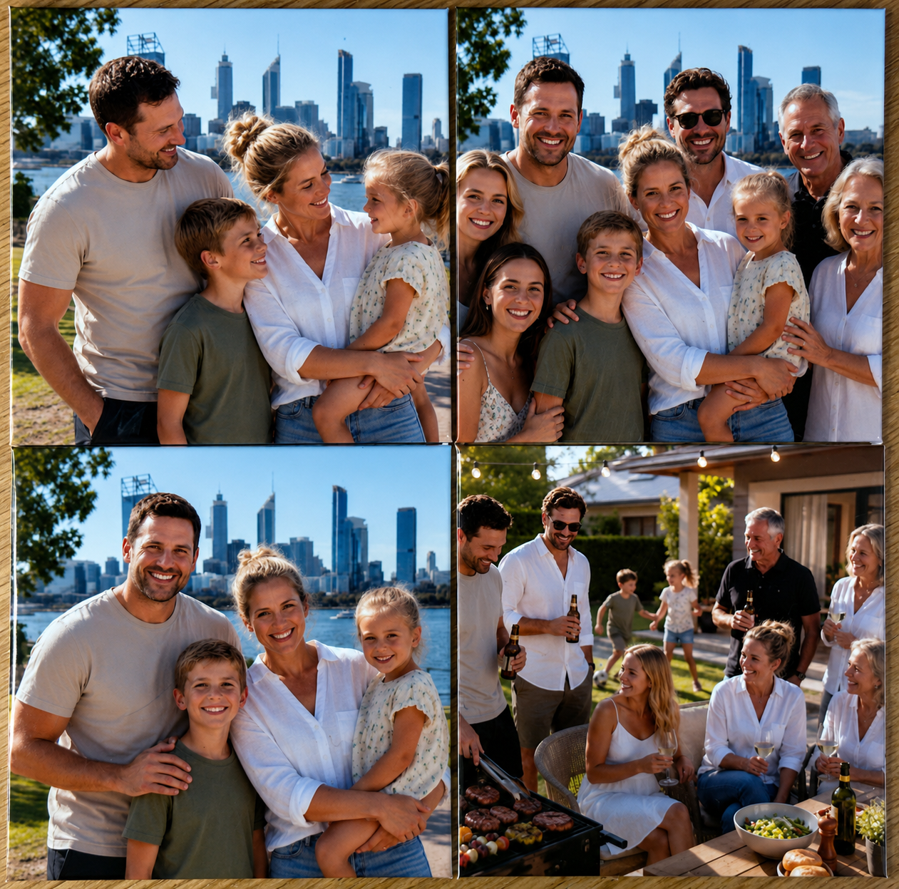 Square Photo Magnets